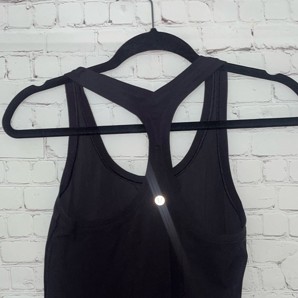 ✨Lululemon Racerback Tank Top Athletic Workout Yoga Gym Sleeveless Black - Picture 4 of 4